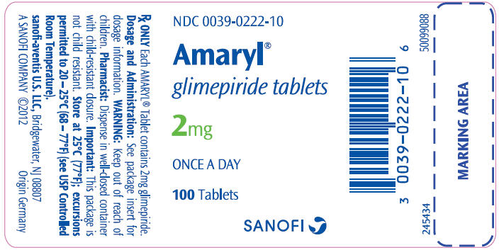 amaryl label